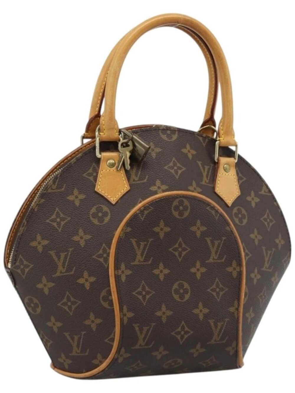 LOUIS VUITTON Monogram Ellipse PM Hand Bag M51127 LV Auth ka4685A